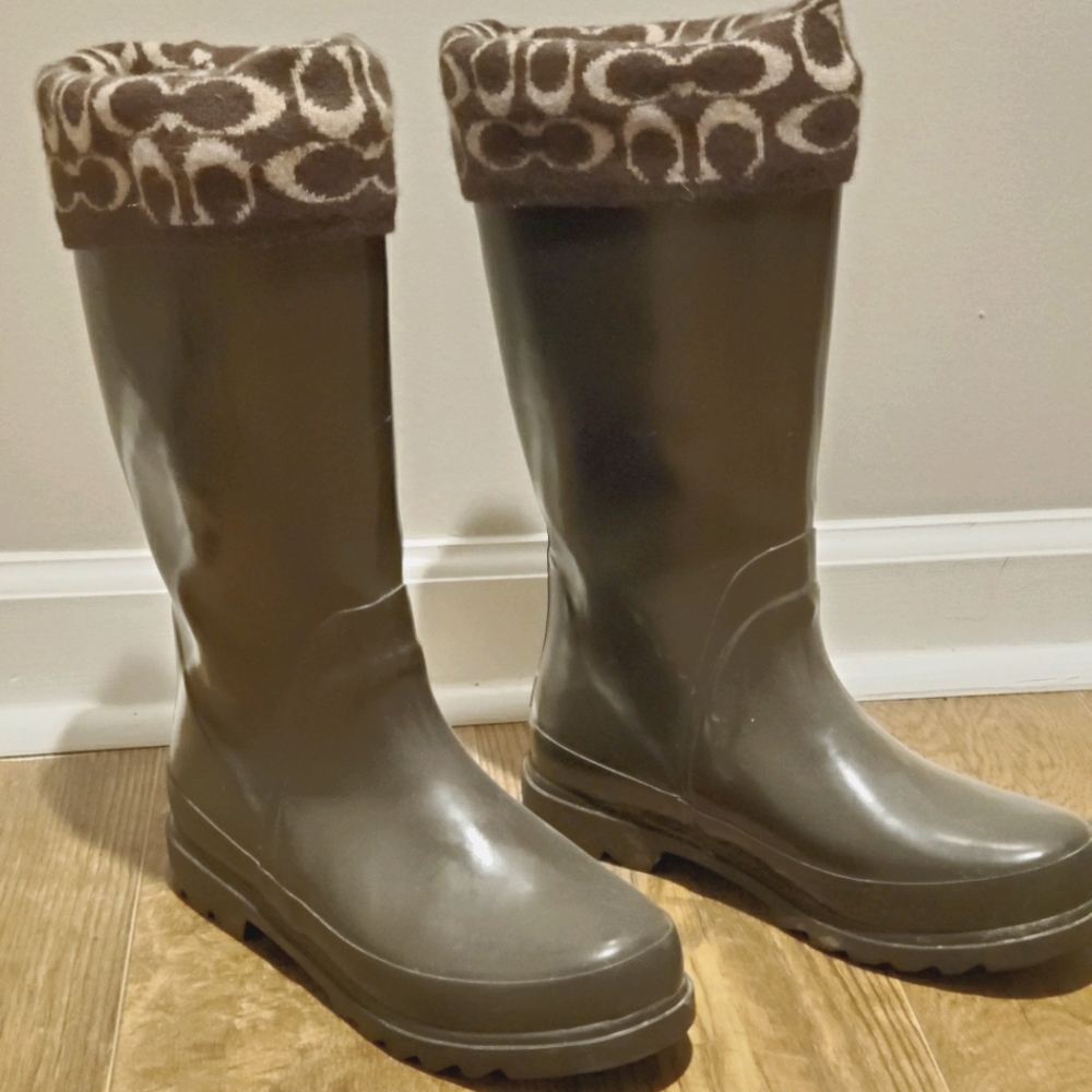 Coach Rain Boots